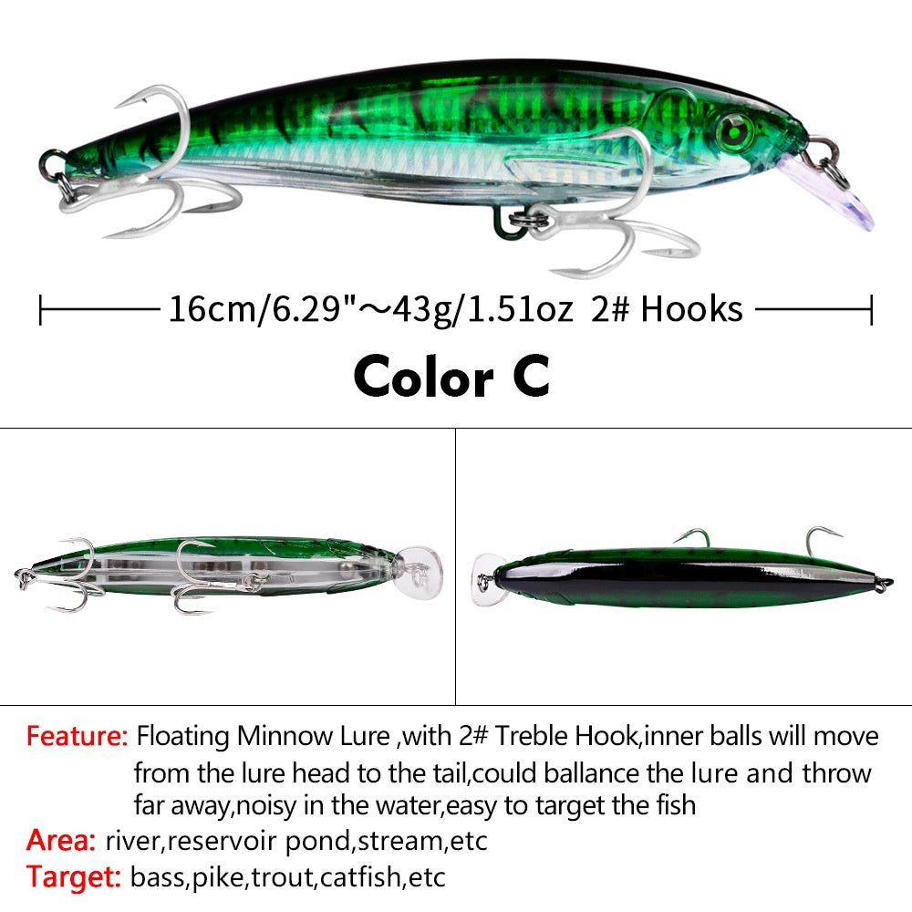 PROBEROS Minnow DW1004 16cm 43g - MN141