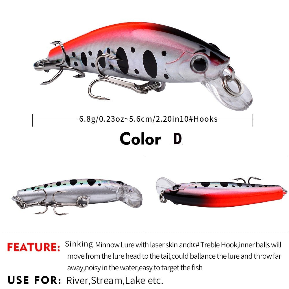 PROBEROS Minnow Action Stabil 6cm 6.8g - MN085