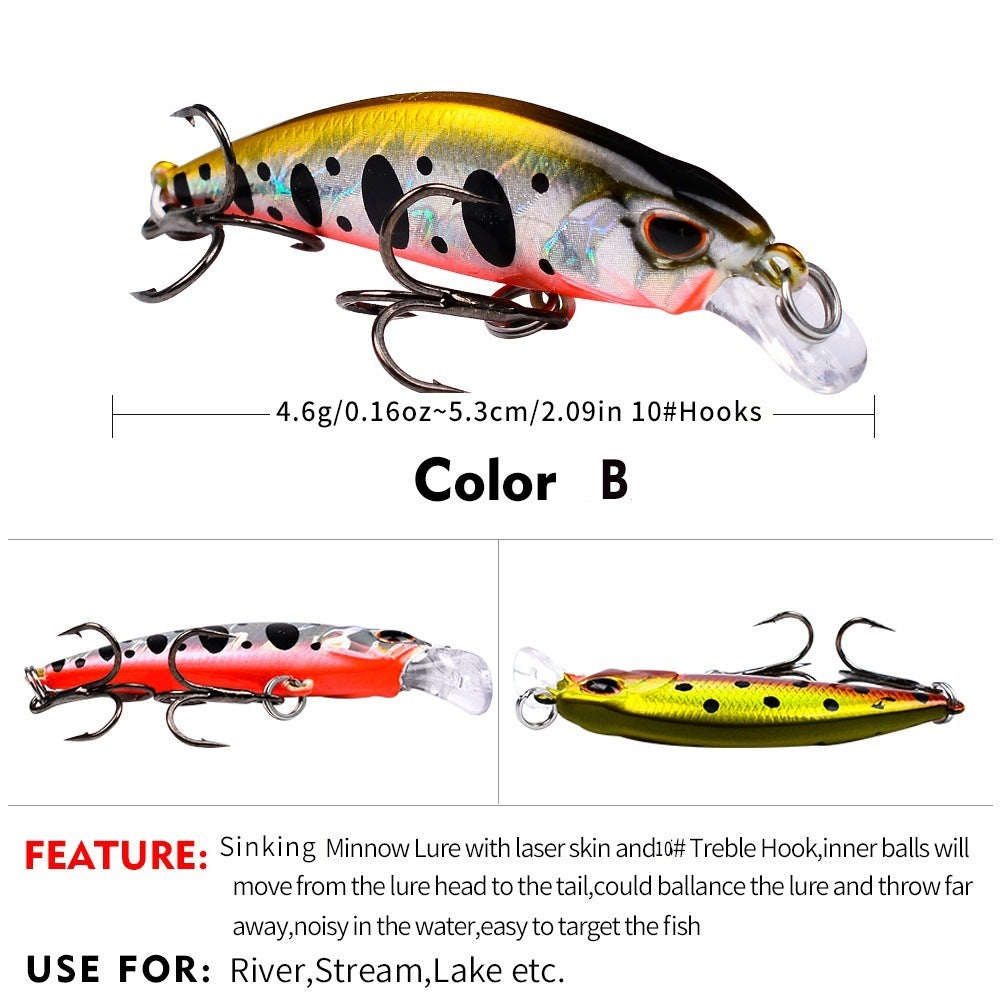 PROBEROS Minnow Sinking Ultra Light 5.3cm 4.6g - MN195