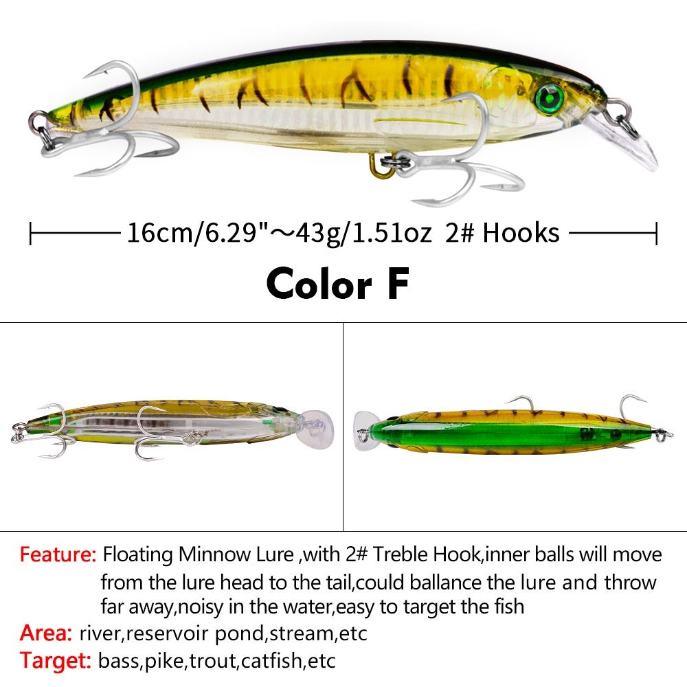 PROBEROS Minnow DW1004 16cm 43g - MN141