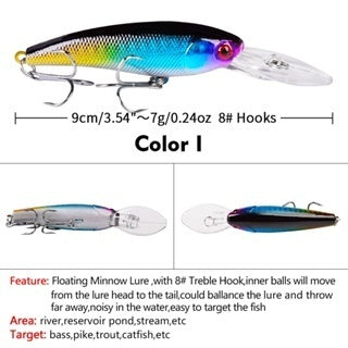 Minnow Superbait Topmouth Culter 9cm 7.28g - MN039