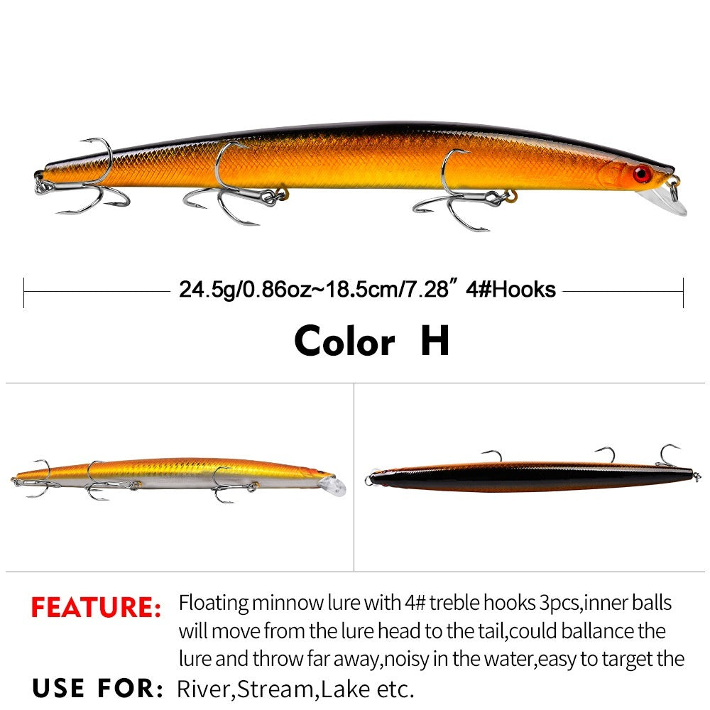 PROBEROS Minnow Floating DXM005 18.5cm 24.5g - MN148
