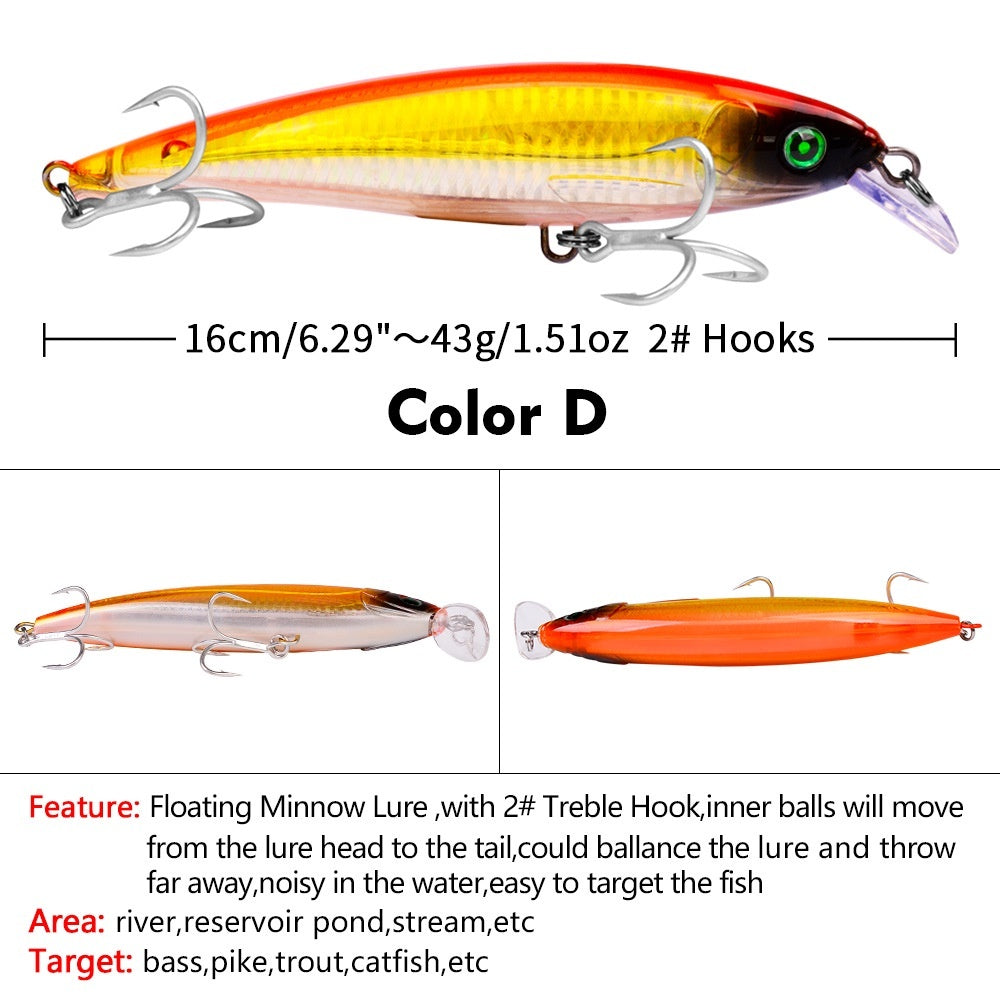 PROBEROS Minnow DW1004 16cm 43g - MN141