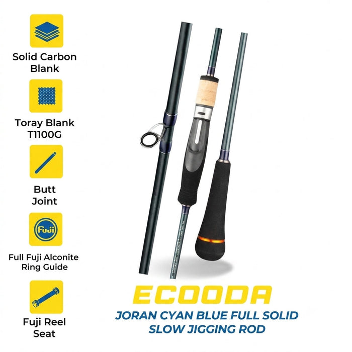 Ecooda Cyan Blue Rod - JP124