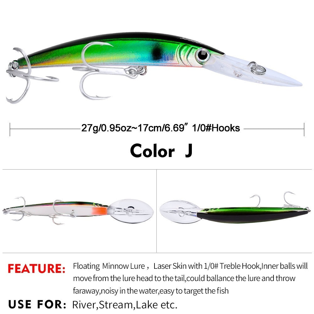 PROBEROS Minnow Floating DW358 17cm 27g - MN065