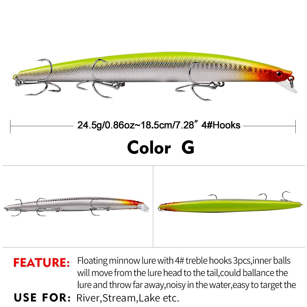 PROBEROS Minnow Floating DXM005 18.5cm 24.5g - MN148