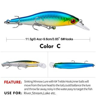 Proberos Minnow Bionic DW1084 98mm 11.5g - MN059