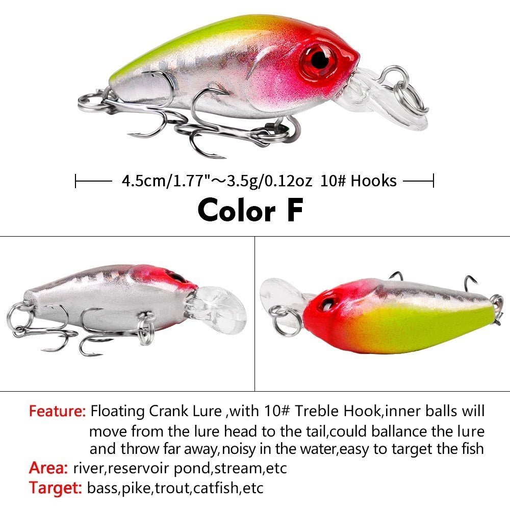 PROBEROS Floating Crank DHC008 4.5cm 3.5g - MN134