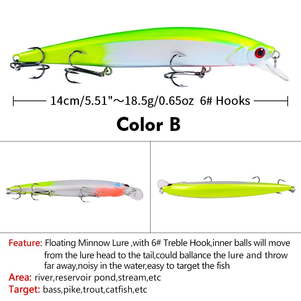 Proberos Minnow Superbait Amazon DW1211 14cm 18.5g - MN060