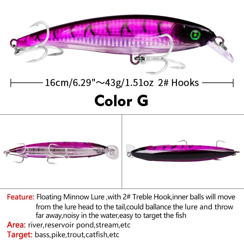 PROBEROS Minnow DW1004 16cm 43g - MN141