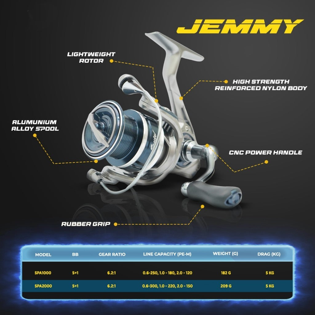 Reel Spinning Jemmy SPARTAN - RP078