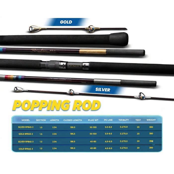 GT Fisher Rainbow Rod Popping - JP139
