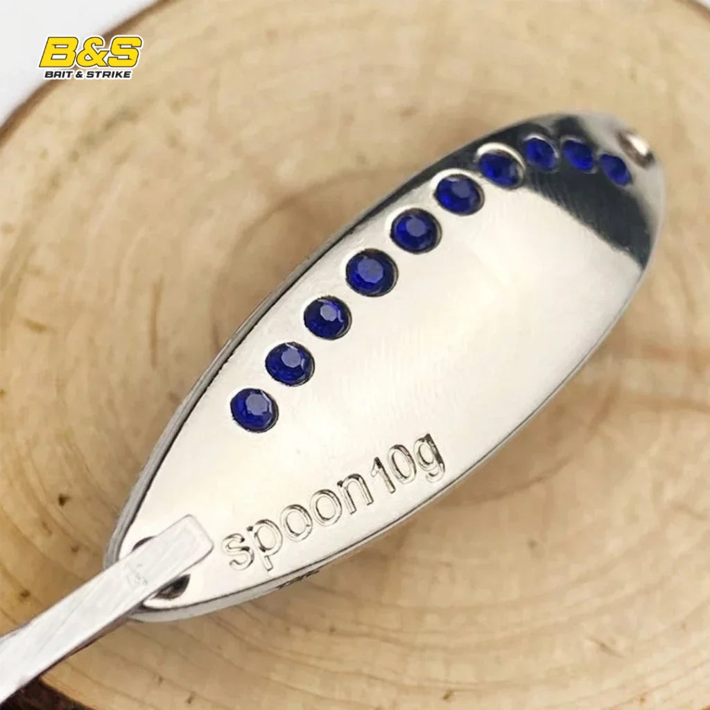 PROBEROS Lure spoon killer 5g - 28g lure casting hook berbulu mutiara MJ115