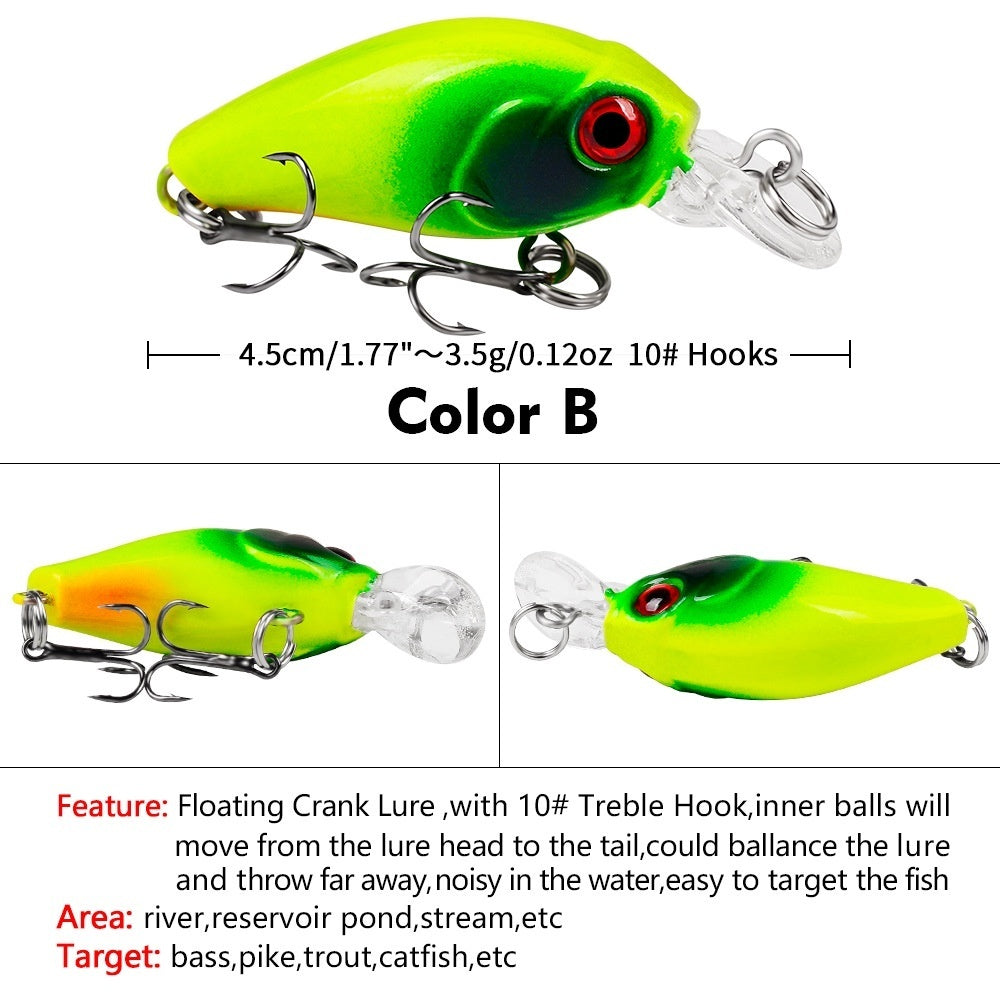 PROBEROS Floating Crank DHC008 4.5cm 3.5g - MN134