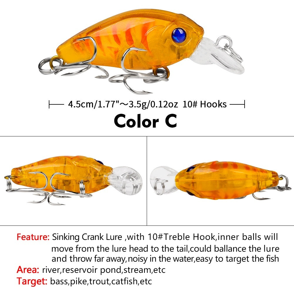 PROBEROS Minnow Crankbait UL 4.5cm 5g - MN132