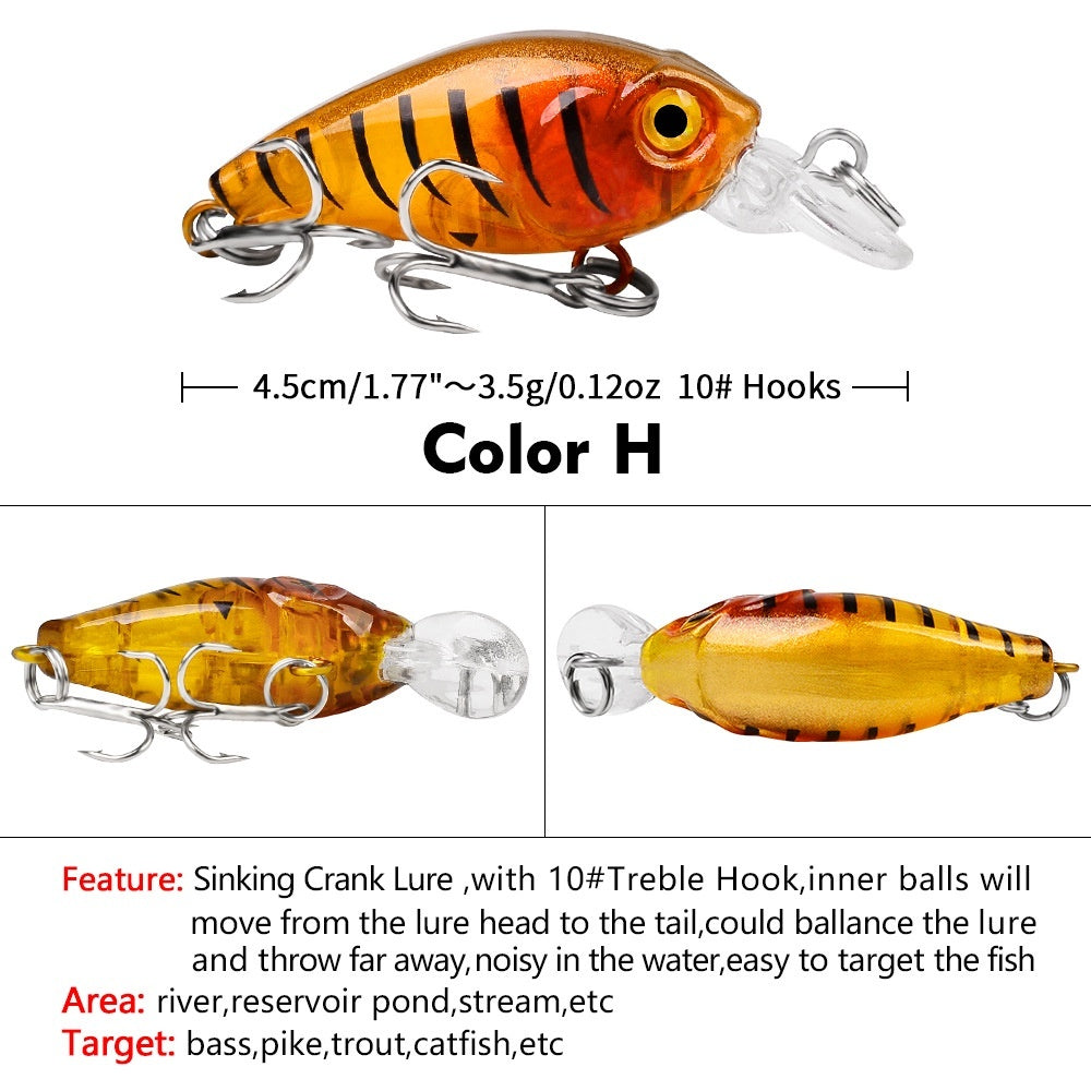 PROBEROS Minnow Crankbait UL 4.5cm 5g - MN132