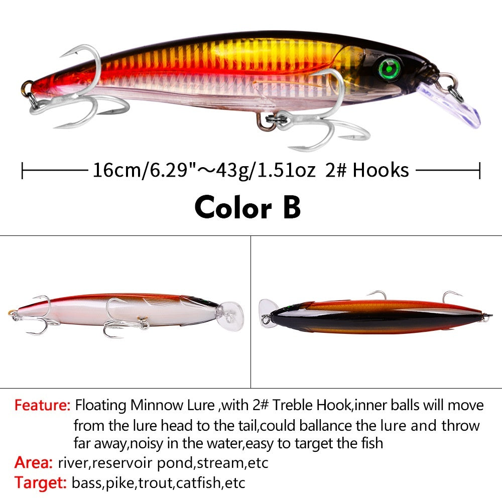 PROBEROS Minnow DW1004 16cm 43g - MN141