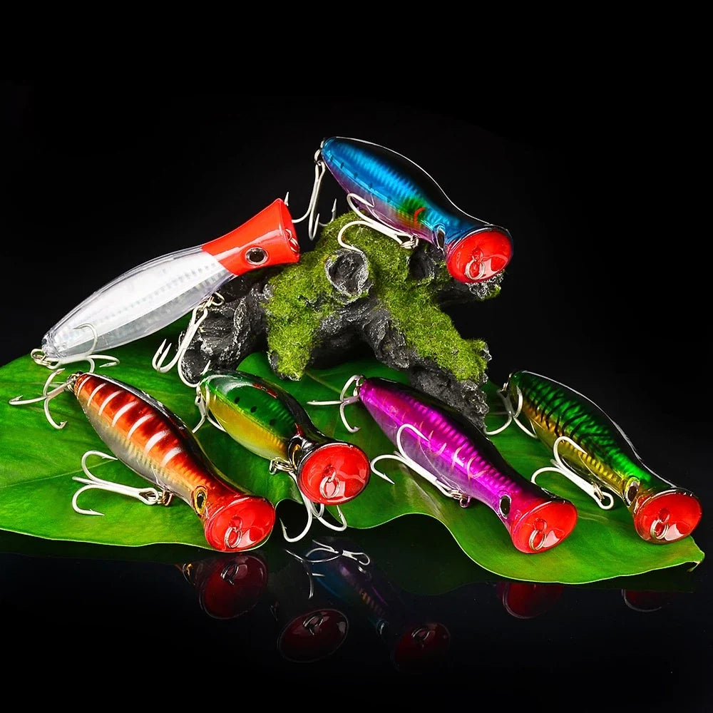PROBEROS Umpan Pancing Lure Popper 13Cm/43G DW491 LP006