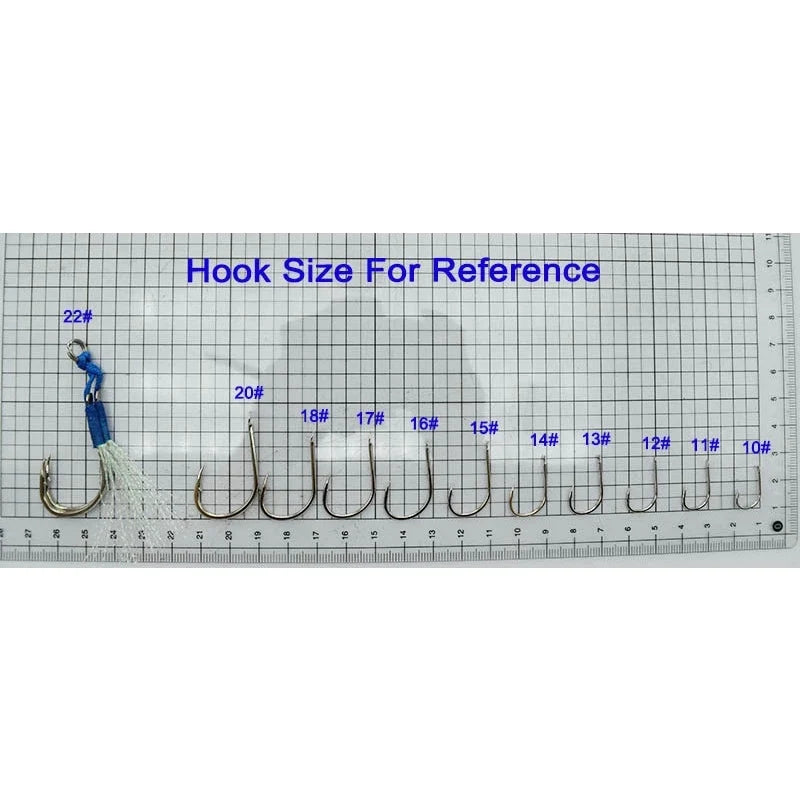 Lure Killer Assistant Hook Metal Jig Jigbait Kail Double Hook HJ018