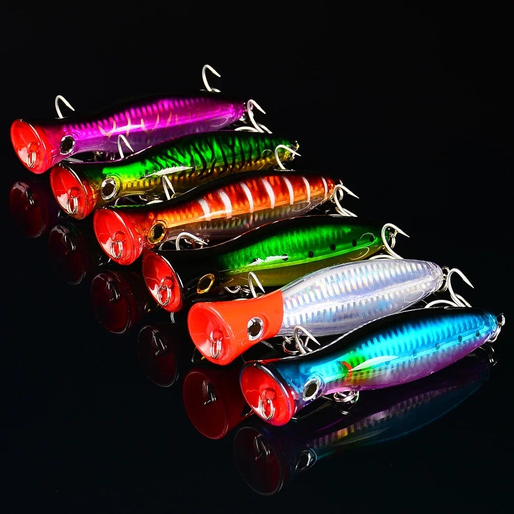 PROBEROS Umpan Pancing Lure Popper 13Cm/43G DW491 LP006