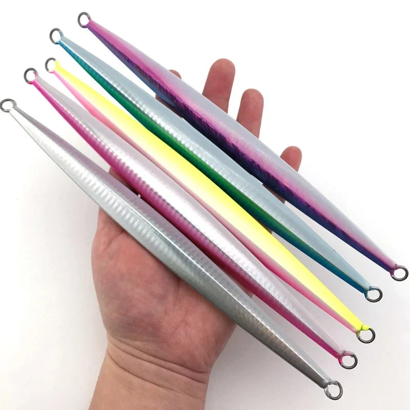 Lure Killer Umpan Pancing MetalJig Jigging Tenggelam Luminous 60G-350G MJ029