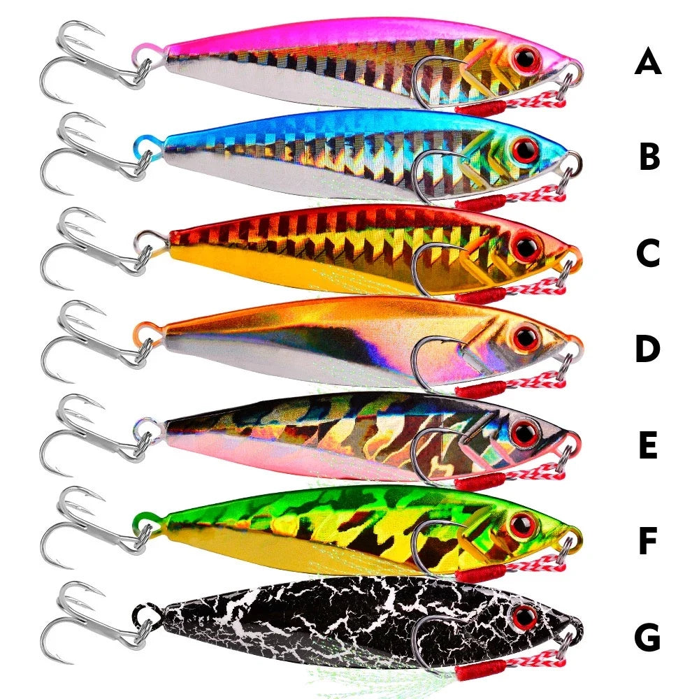 LureKiller Umpan MetalJig Tenggelam 14G 21G 30G Superbait MJ053