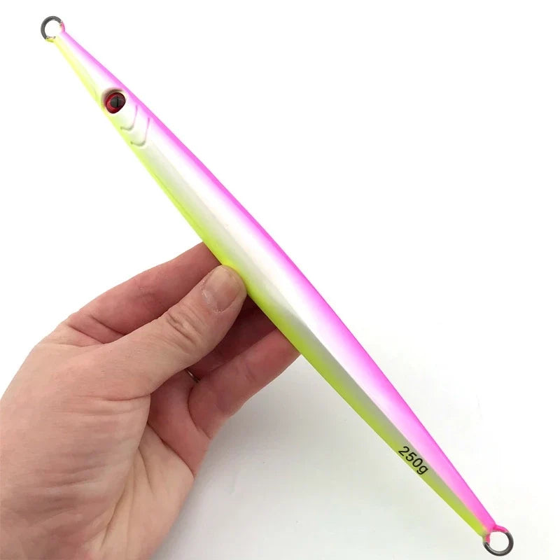 Lure Killer Umpan Pancing MetalJig Jigging Tenggelam Luminous 60G-350G MJ029