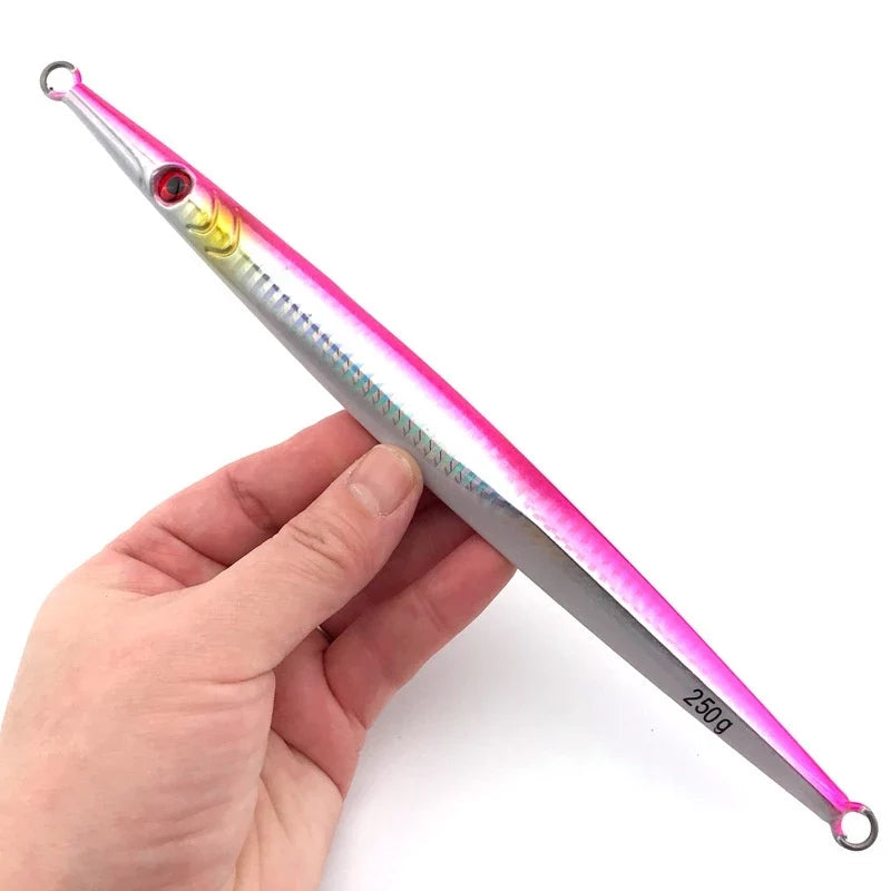 Lure Killer Umpan Pancing MetalJig Jigging Tenggelam Luminous 60G-350G MJ029
