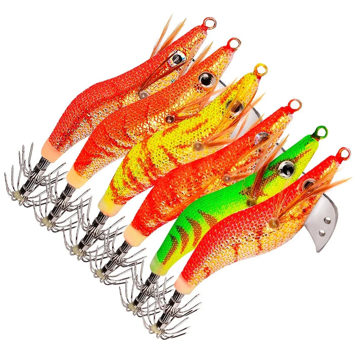 PROBEROS Umpan Pancing Udang Lure Egi Glow LE147