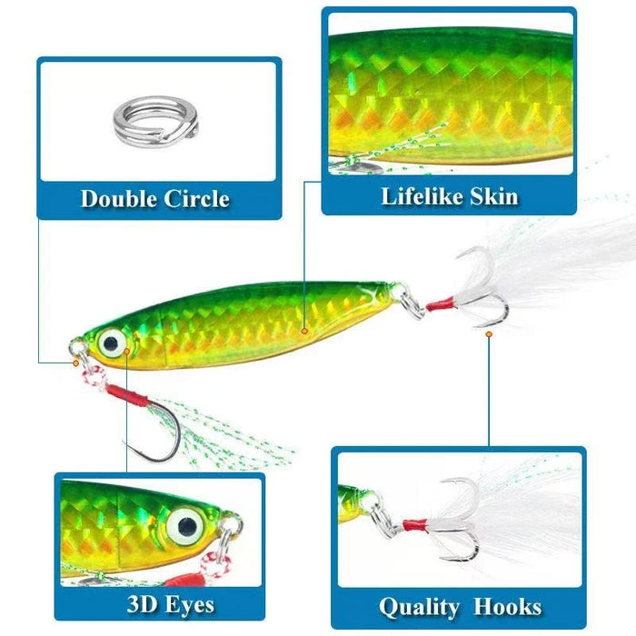 Umpan Pancing Lure Killer Metal Jig  7G 10G 15G 20G 30G MJ008